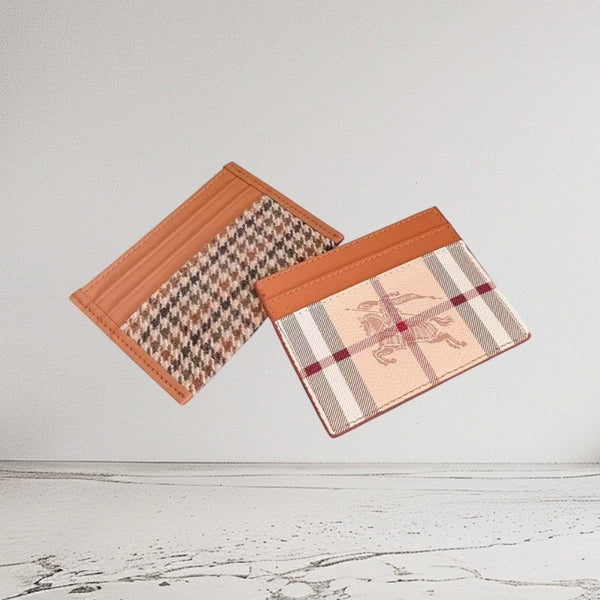Elegant Quilted Card Holder Wallet for Women