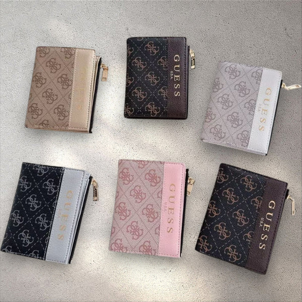 Premium Quilted Wallet Card Holder