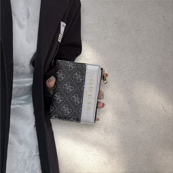 Premium Quilted Wallet Card Holder