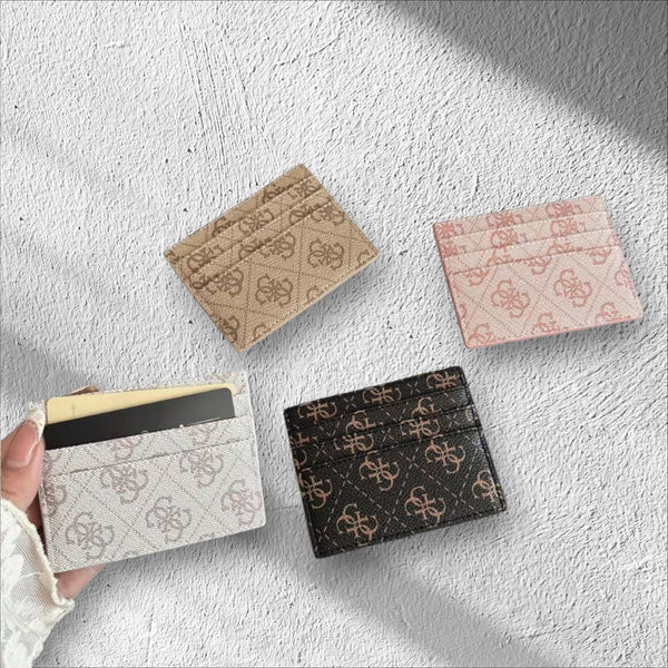 Premium Designer-Inspired Slim Card Holder Wallet