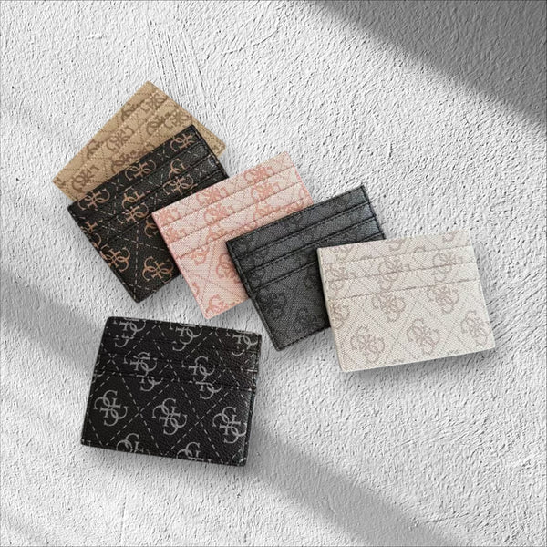Premium Designer-Inspired Slim Card Holder Wallet