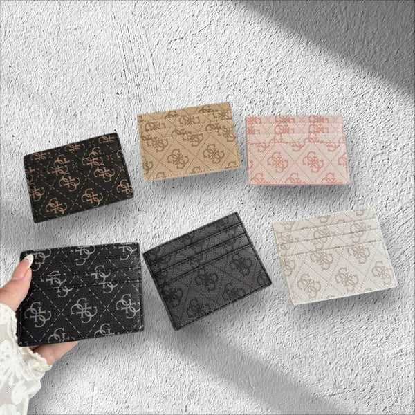 Premium Designer-Inspired Slim Card Holder Wallet