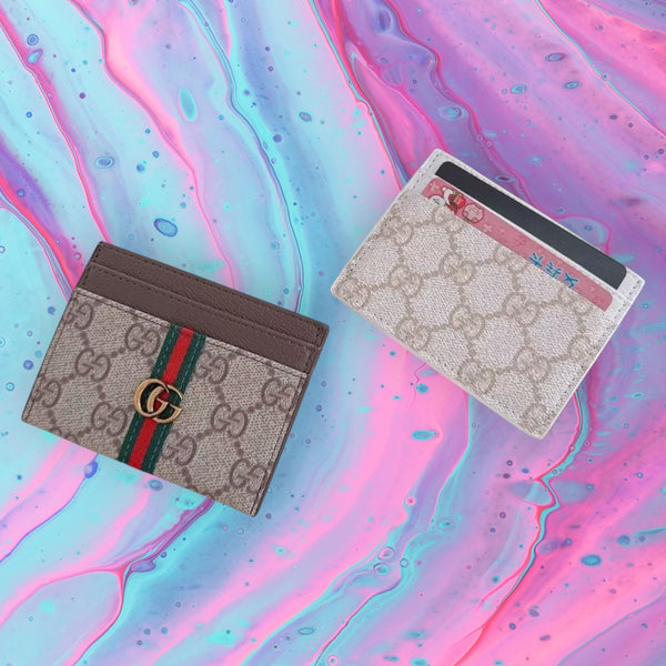 SlimVault Premium Leather Card Holder