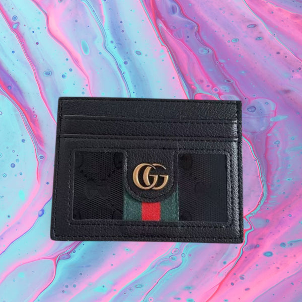 SlimVault Premium Leather Card Holder