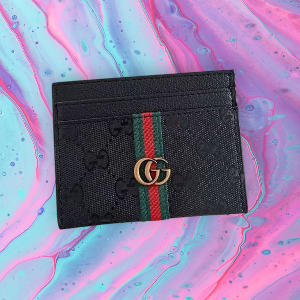 SlimVault Premium Leather Card Holder