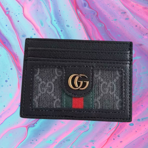 SlimVault Premium Leather Card Holder