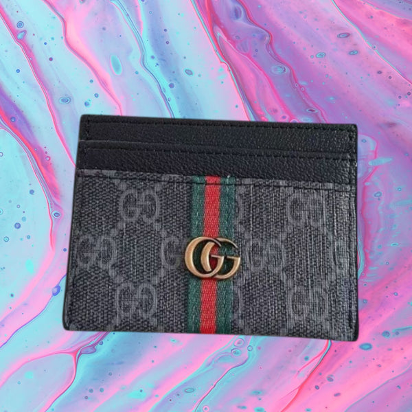 SlimVault Premium Leather Card Holder
