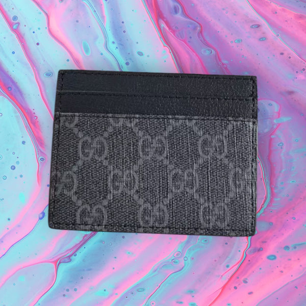 SlimVault Premium Leather Card Holder