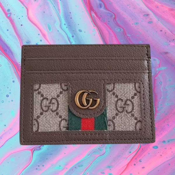 SlimVault Premium Leather Card Holder
