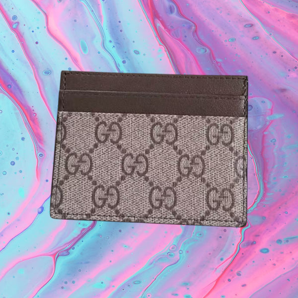 SlimVault Premium Leather Card Holder
