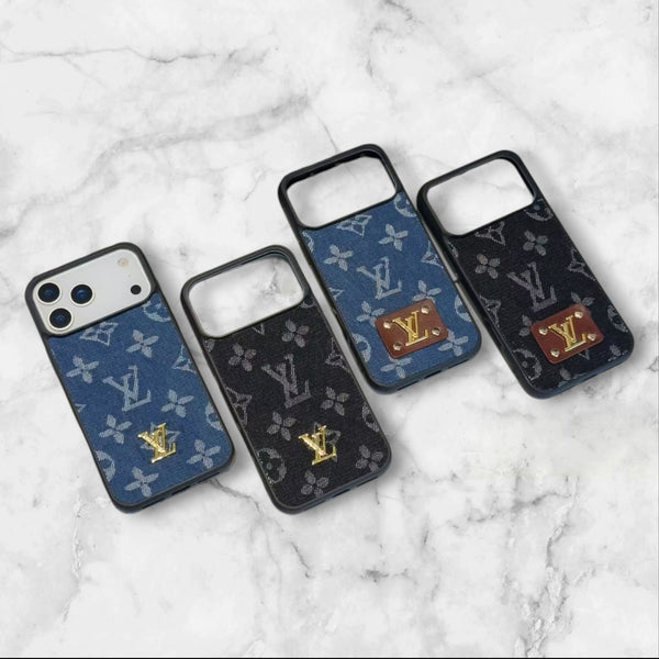 Modern Luxe Monogram iPhone Case