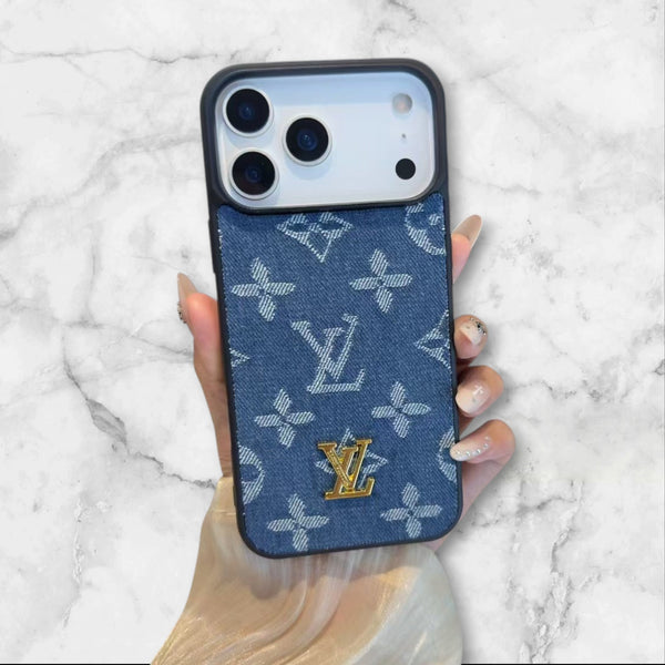 Modern Luxe Monogram iPhone Case