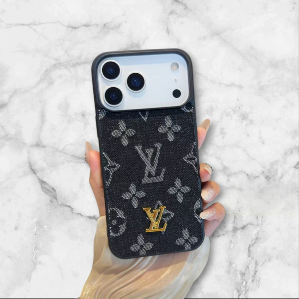 Modern Luxe Monogram iPhone Case
