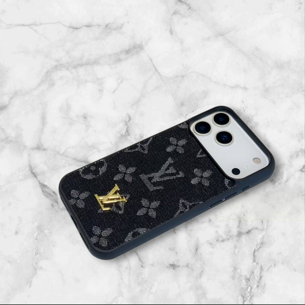 Modern Luxe Monogram iPhone Case