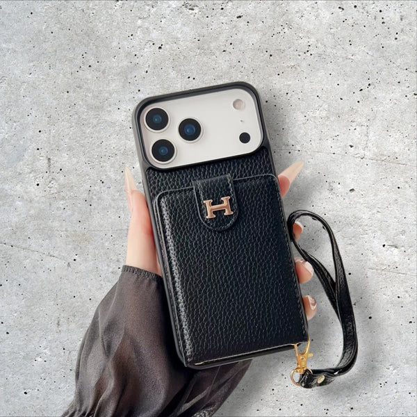 Sophisticated Leather-Style iPhone Case