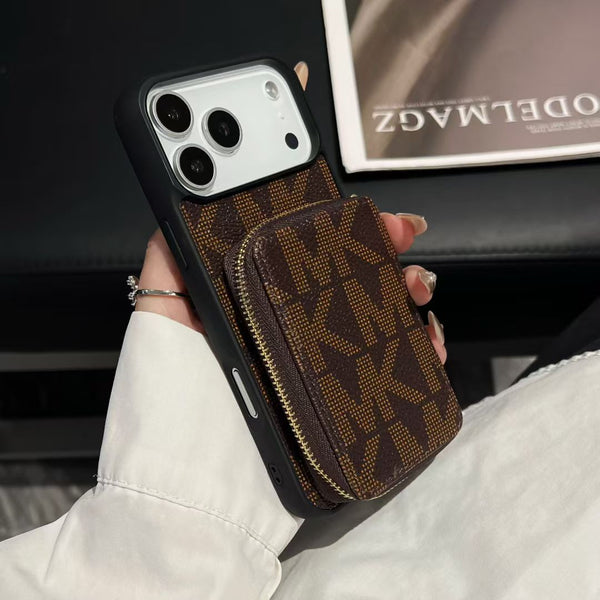 Premium Wallet iPhone Case with Built-In Card Slot