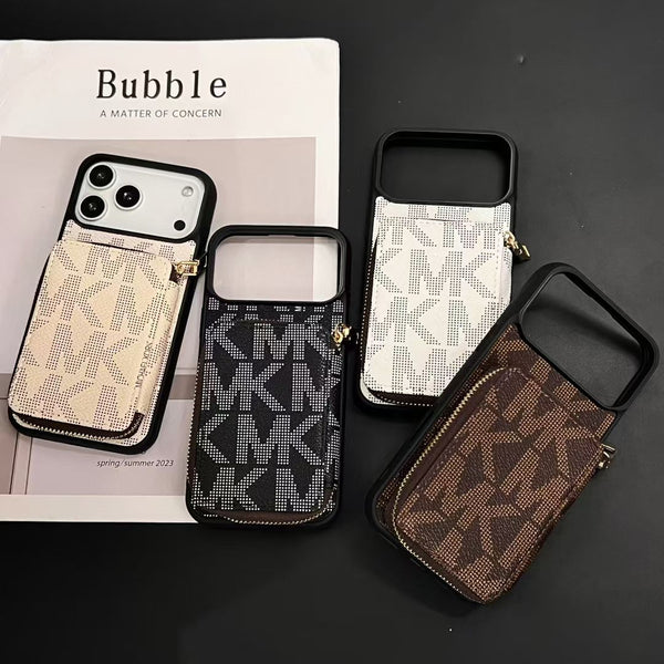 Premium Wallet iPhone Case with Built-In Card Slot