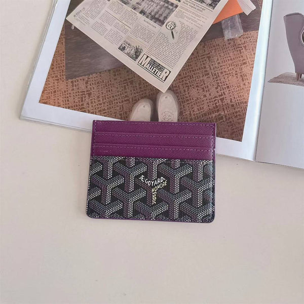 Premium Luxury Patterned Card Holder Wallet