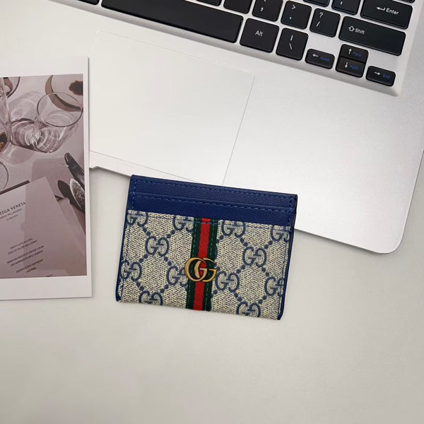 Minimalist Slim Wallet Card Holder with Fold-Over Design