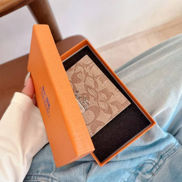 Yebo Fashion Luxury Minimalist Business Card Holder Case