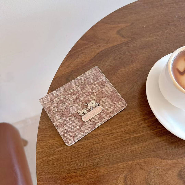 Yebo Fashion Luxury Minimalist Business Card Holder Case