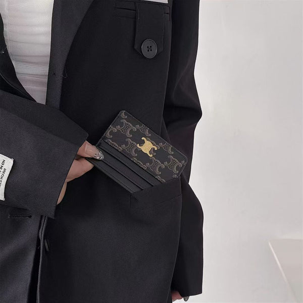 LuxeCarry Slim Wallet Card Case