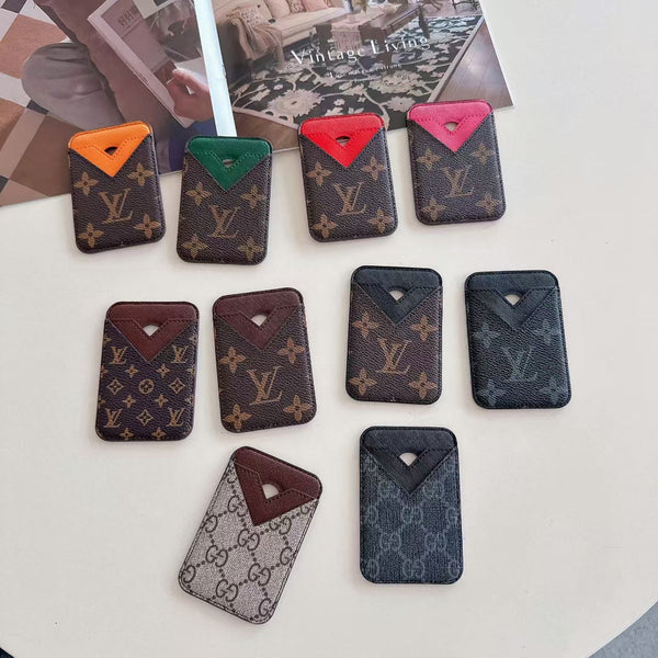 Luxury Slim Snap Card Wallet Case