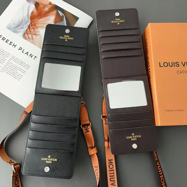 Vellum Armor Compact Crossbody Wallet Bag