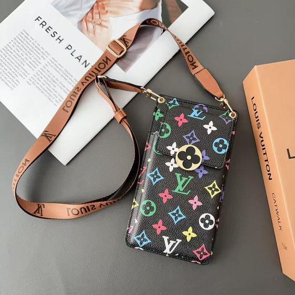 Vellum Armor Compact Crossbody Wallet Bag