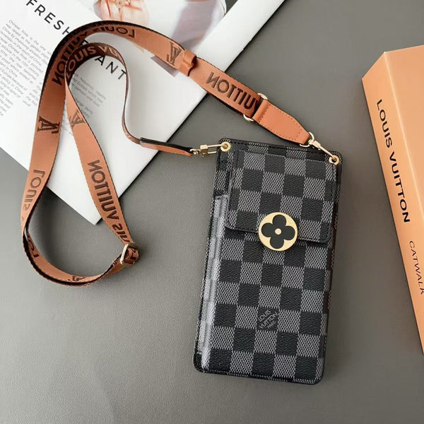 Vellum Armor Compact Crossbody Wallet Bag