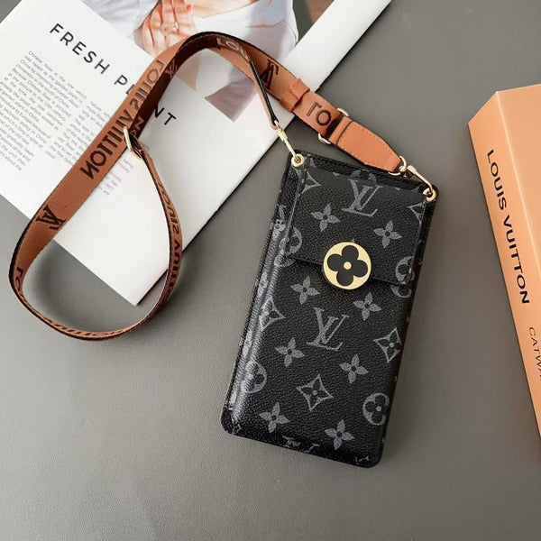 Vellum Armor Compact Crossbody Wallet Bag