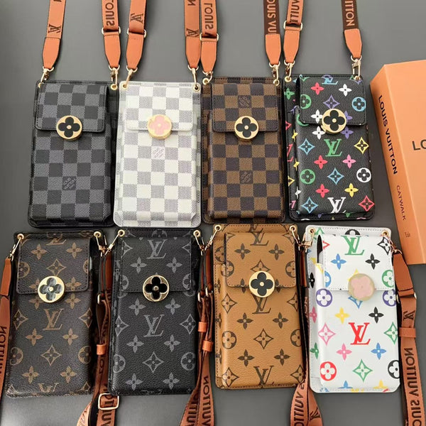 Vellum Armor Compact Crossbody Wallet Bag