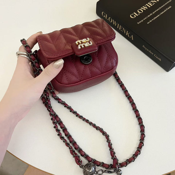 Elegant Vellum Armor Mini Crossbody Wallet Bag for Everyday Style