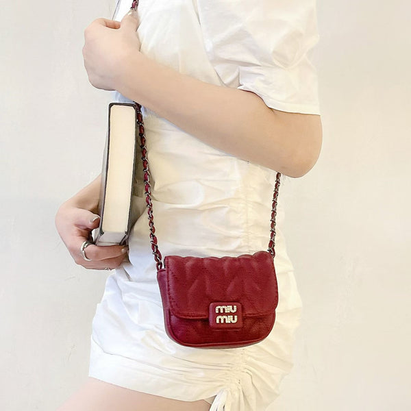 Elegant Vellum Armor Mini Crossbody Wallet Bag for Everyday Style