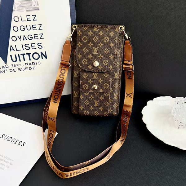 Stylish Compact Crossbody Wallet Bag