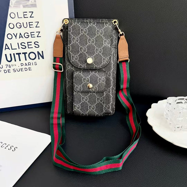 Stylish Compact Crossbody Wallet Bag