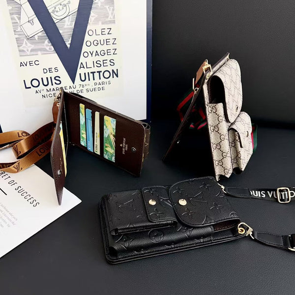 Stylish Compact Crossbody Wallet Bag