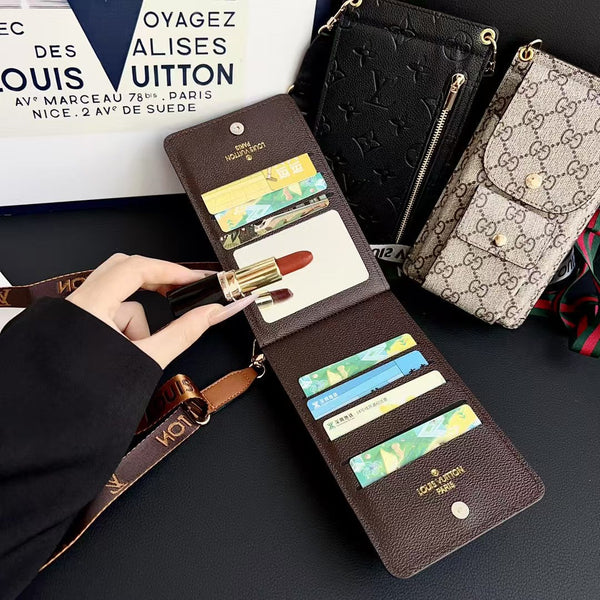Stylish Compact Crossbody Wallet Bag