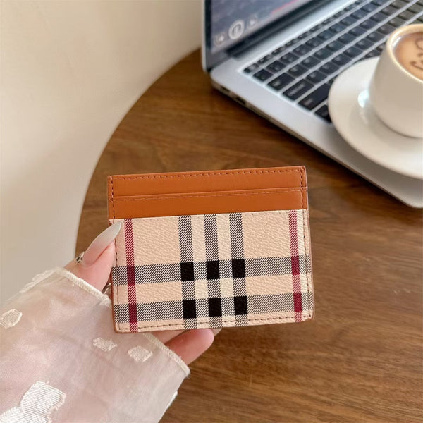Yebo Fashion Luxury Quilted Wallet Card Case