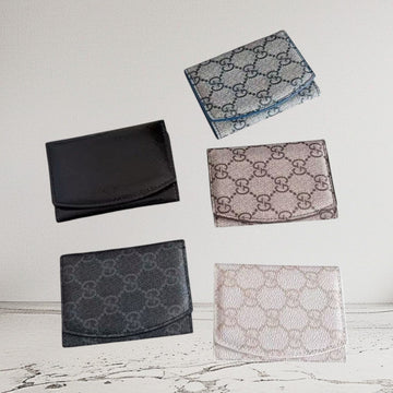 Luxury Monogram Wallet Card Holder