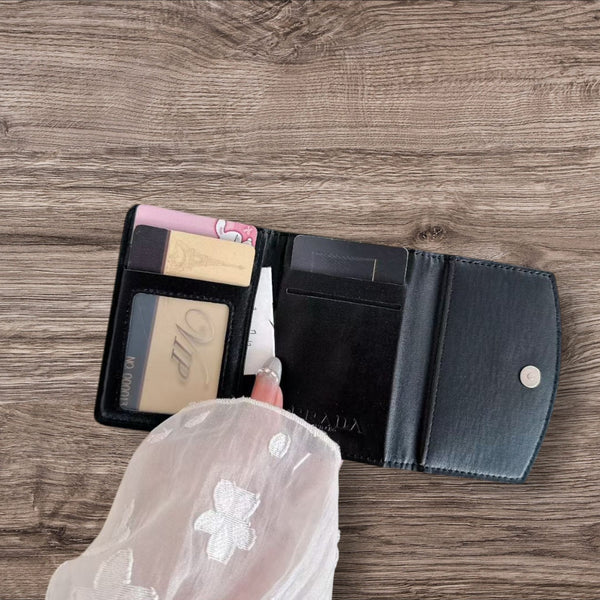 Premium Leather RFID Card Holder Wallet for Everyday Essentials