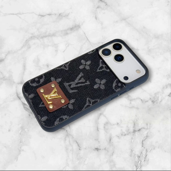 Modern Luxe Monogram iPhone Case