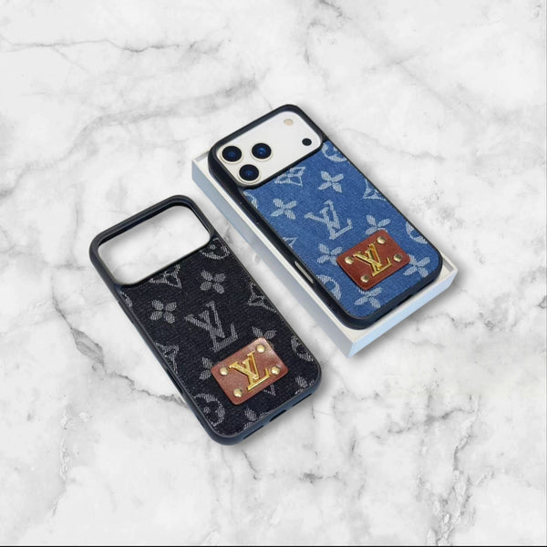 Modern Luxe Monogram iPhone Case
