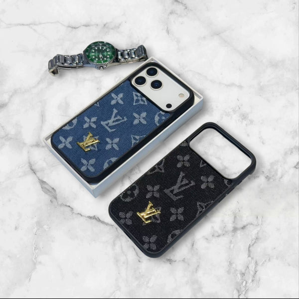 Modern Luxe Monogram iPhone Case