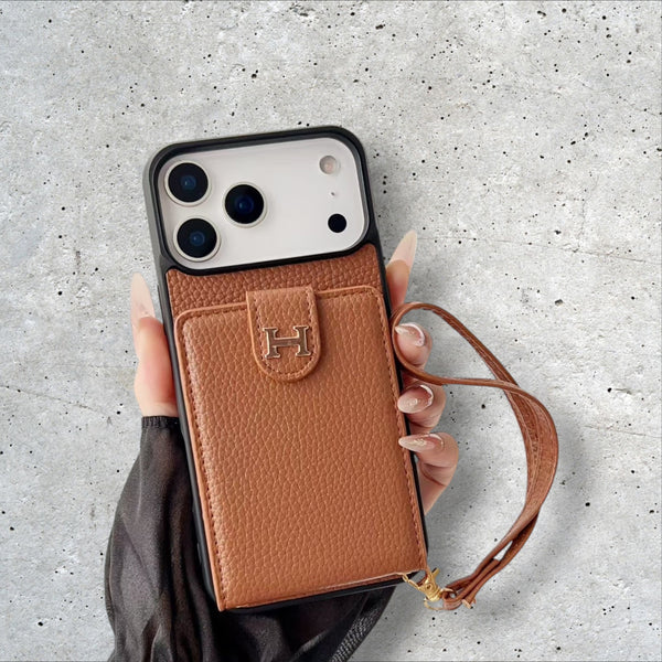 Sophisticated Leather-Style iPhone Case