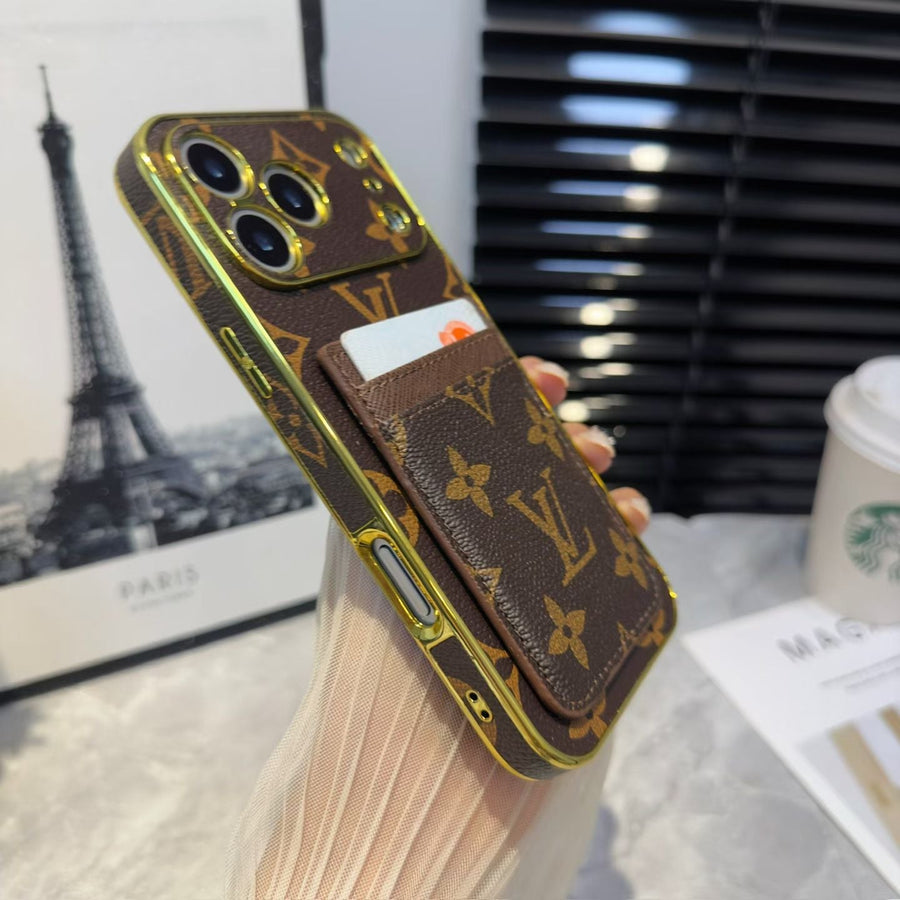 Yebo Fashion Sleek iPhone Case with Card Case