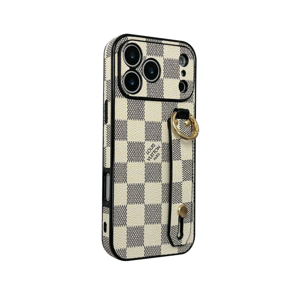 Luxury Shockproof Yebo Fashion iPhone Case with Hand Grip