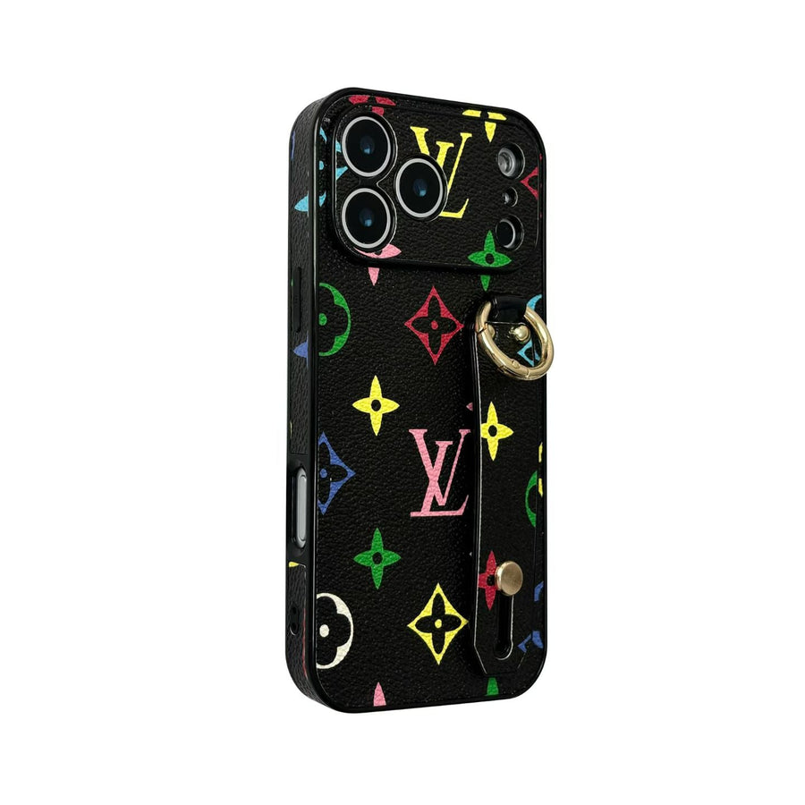 Luxury Shockproof Yebo Fashion iPhone Case with Hand Grip