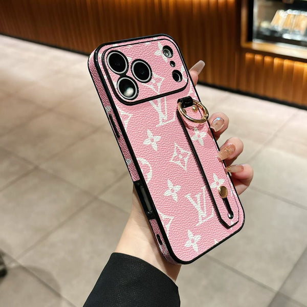 Luxury Shockproof Yebo Fashion iPhone Case with Hand Grip