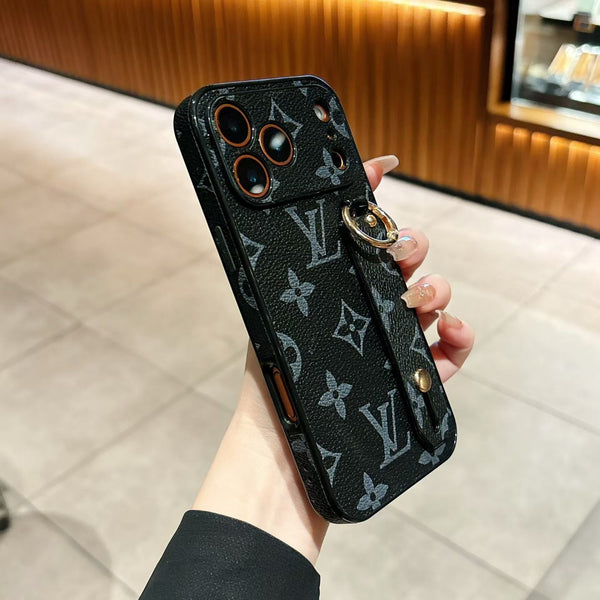 Luxury Shockproof Yebo Fashion iPhone Case with Hand Grip